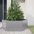 Jardinieră de grădină negru 138x120x45 cm oțel hexagonal GartenMobel Dekor