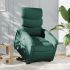 Fotoliu rabatabil cu ridicare, gri deschis, material textil GartenMobel Dekor