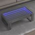 Măsuță de cafea cu LED infinity, gri sonoma, 70x53x30 cm GartenMobel Dekor