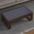 Măsuță de cafea cu LED infinity, negru, 90x53x30 cm GartenMobel Dekor