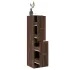 Dulap de farmacie, stejar maro, 40x41x77,5 cm, lemn prelucrat GartenMobel Dekor