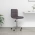 Scaun de birou pivotant, maro, material textil GartenMobel Dekor