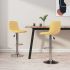 Scaune de bar, 2 buc., maro, material textil GartenMobel Dekor