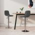 Scaune de bar, 2 buc., maro, material textil GartenMobel Dekor