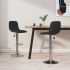 Scaune de bar, 2 buc., maro, material textil GartenMobel Dekor