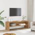 Dulap TV, stejar artizanal, 120x40x40 cm, lemn prelucrat GartenMobel Dekor