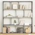 Bibliotecă, stejar fumuriu, 132x29x141,5 cm, lemn prelucrat GartenMobel Dekor
