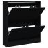 Pantofar, gri sonoma, 80x21x87,5 cm, lemn prelucrat GartenMobel Dekor
