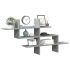 Raft de perete, alb, 124,5x18x60,5 cm, lemn prelucrat GartenMobel Dekor