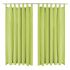 Draperii micro-satin cu bride, 2 buc, 140 x 175 cm, bej GartenMobel Dekor