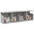 Dulap de perete, gri beton, 80x20x30 cm, lemn prelucrat GartenMobel Dekor