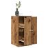 Dulap de farmacie stejar fumuriu, 40x41x77,5 cm, lemn prelucrat GartenMobel Dekor
