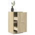 Dulap de farmacie stejar fumuriu, 40x41x77,5 cm, lemn prelucrat GartenMobel Dekor