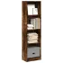 Bibliotecă, stejar fumuriu, 80x24x109 cm, lemn prelucrat GartenMobel Dekor