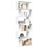 Bibliotecă/separator 6 niveluri stejar maro 70x24x193 cm lemn GartenMobel Dekor