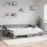 Pat de zi cu extensie, crem, 80x200 cm, textil GartenMobel Dekor