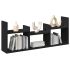 Dulap de perete, 100x18x40 cm, negru, lemn prelucrat GartenMobel Dekor