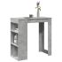 Masă de bar cu rafturi, stejar sonoma, 102x50x103,5 cm, lemn GartenMobel Dekor