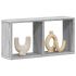 Dulap de perete, negru, 60x16x30 cm, lemn prelucrat GartenMobel Dekor