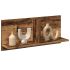 Dulap de perete, lemn vechi, 100x16,5x30 cm, lemn prelucrat GartenMobel Dekor