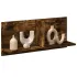 Dulap de perete, stejar fumuriu, 100x16,5x30 cm, lemn prelucrat GartenMobel Dekor
