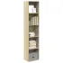 Bibliotecă, stejar sonoma, 40x30x189 cm, lemn prelucrat GartenMobel Dekor