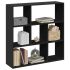 Bibliotecă/separator cameră stejar fumuriu 102x29x103,5 cm lemn GartenMobel Dekor