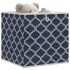 Cutii depozitare pliabile 4 buc maro 32x32x32cm textil nețesut GartenMobel Dekor