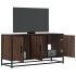 Dulap TV stejar sonoma, 100x35x50 cm lemn prelucrat și metal GartenMobel Dekor