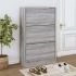 Pantofar, gri sonoma, 63x24x81 cm, lemn prelucrat GartenMobel Dekor