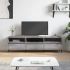 Comodă TV, gri beton, 150x30x44,5 cm, lemn prelucrat GartenMobel Dekor