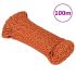 Frânghie de barcă, alb complet, 4 mm, 100 m, polipropilenă GartenMobel Dekor