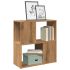 Bibliotecă, gri beton, 60 x 24 x 63 cm, PAL GartenMobel Dekor
