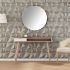 Panouri de perete 3D 12 buc. gri 50x50 cm model diamant 3 m² GartenMobel Dekor