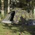 Cort camping, 2 persoane, alb, țesătură opacă, impermeabil GartenMobel Dekor