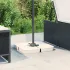 Set bază de umbrelă soare 4 piese pentru suport cruce 100 kg PP GartenMobel Dekor