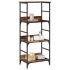 Bibliotecă, lemn vechi, 50x33x117,5 cm, lemn prelucrat GartenMobel Dekor