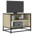 Cabinet TV Stejar negru 61 x 40 x 46 cm Lemn compozit GartenMobel Dekor
