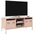 Dulap TV, negru, 101,5x39x43,5 cm, oțel laminat la rece GartenMobel Dekor