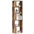 Bibliotecă/Separator cameră, negru, 45x24x159 cm, PAL   GartenMobel Dekor