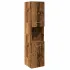 Dulap suspendat de baie, stejar artizanal, 30x30x130 cm, lemn GartenMobel Dekor