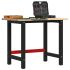 Banc lucru 100x60x81,5 cm lemn masiv stejar GartenMobel Dekor