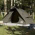 Cort de camping cupolă pentru 6 persoane, verde, impermeabil GartenMobel Dekor