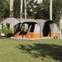 Cort de camping pentru 5 persoane, albastru, impermeabil GartenMobel Dekor
