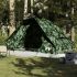 Cort de camping cupolă pentru 6 persoane, verde, impermeabil GartenMobel Dekor