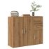Servantă, stejar sonoma, 91x29,5x75 cm, lemn prelucrat GartenMobel Dekor