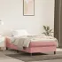 Saltea de pat cu arcuri, gri închis, 120x190x20 cm, textil GartenMobel Dekor