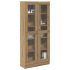 Bibliotecă, stejar artizanal, 82,5x30,5x80 cm, lemn prelucrat GartenMobel Dekor