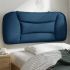 Pernă tăblie de pat, gri deschis, 90 cm, material textil GartenMobel Dekor