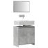 Set mobilier de baie, 2 piese, stejar sonoma, lemn prelucrat GartenMobel Dekor